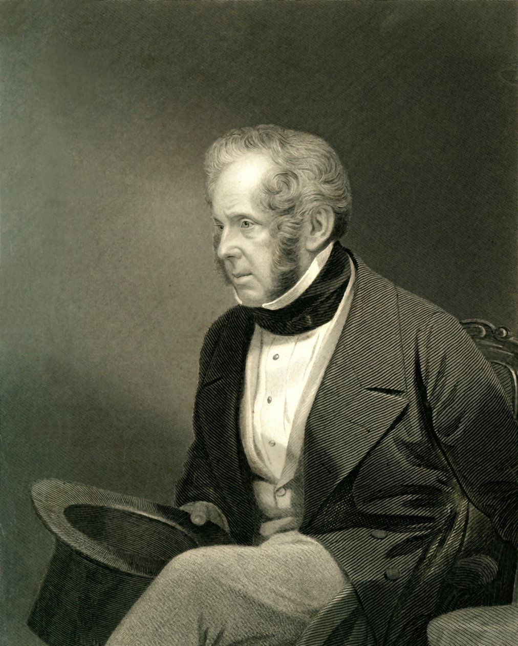 The Right Hon. Viscount Palmerston.K.G. G.C.B."，约1872年。   作者 威廉·霍尔