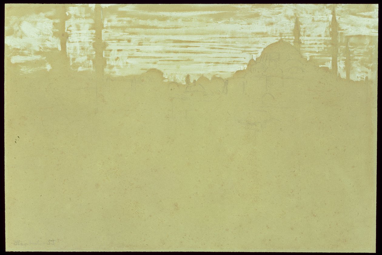 Stramboul，与&39;回忆阿拉伯之夜&39;有关，1855年 作者 威廉·霍尔曼·亨特