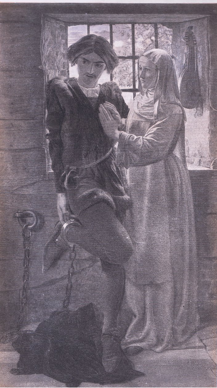 Claudio和Isabella，Bibbys Annual，1916-1917 作者 亨特之后的威廉·霍尔曼