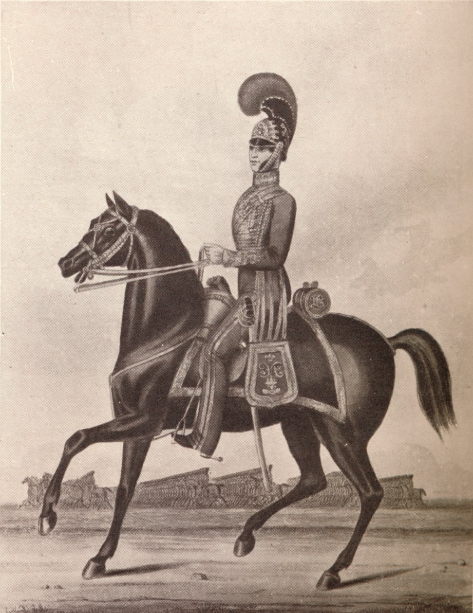 马德拉斯陆军轻骑兵军官，1841年至1909年 作者 威廉·汉斯利