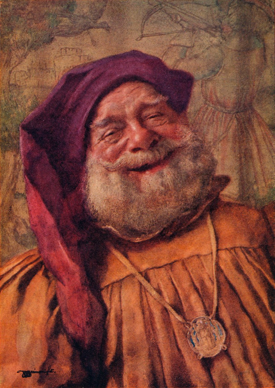 诚实的杰克·福斯塔夫（Jack Falstaff），约20世纪 作者 威廉·约翰·温赖特