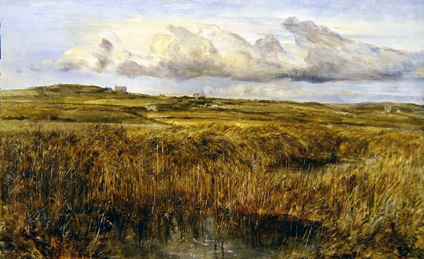 安格尔西岛Rhoscolyn（板上油画） 作者 威廉·约瑟夫·JC·邦德