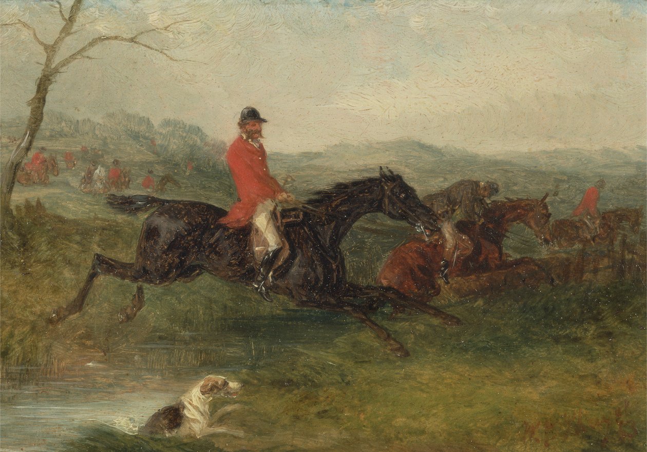 Foxhunting：清除溪（压榨板上的油） 作者 威廉·约瑟夫·谢耶
