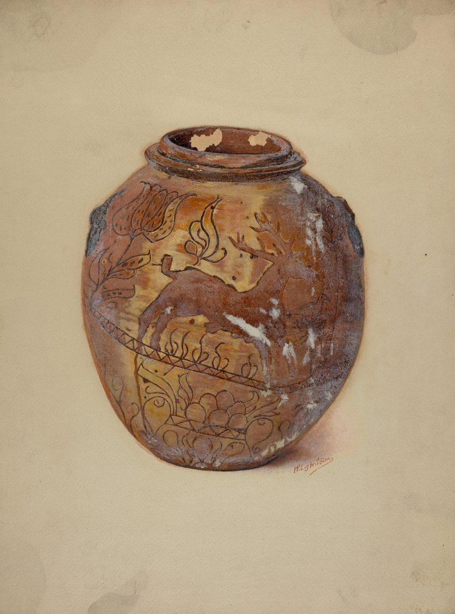 帕。德国贾，约1937年。 作者 威廉·L·安特里姆