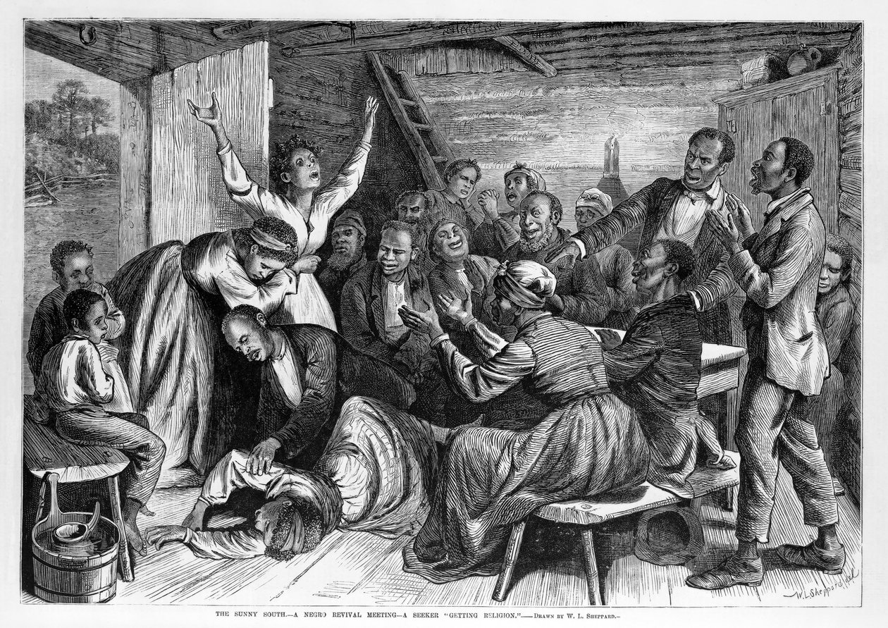 阳光南方 - 复兴会议 - 寻求者&39;得到宗教&39;，酒吧。 1873年 作者 威廉·拉德洛·谢泼德