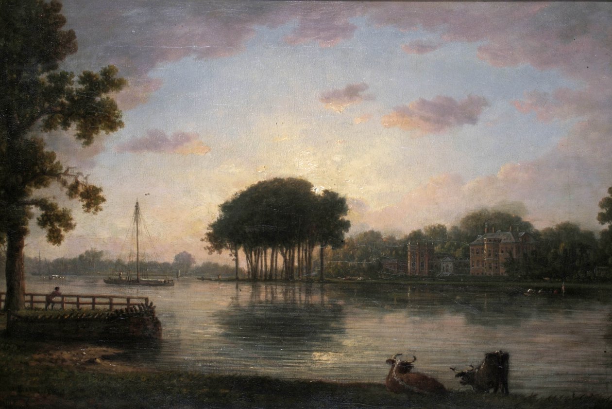 Orleans House，Twickenham，Middlesex，c.1800 作者 威廉·马洛