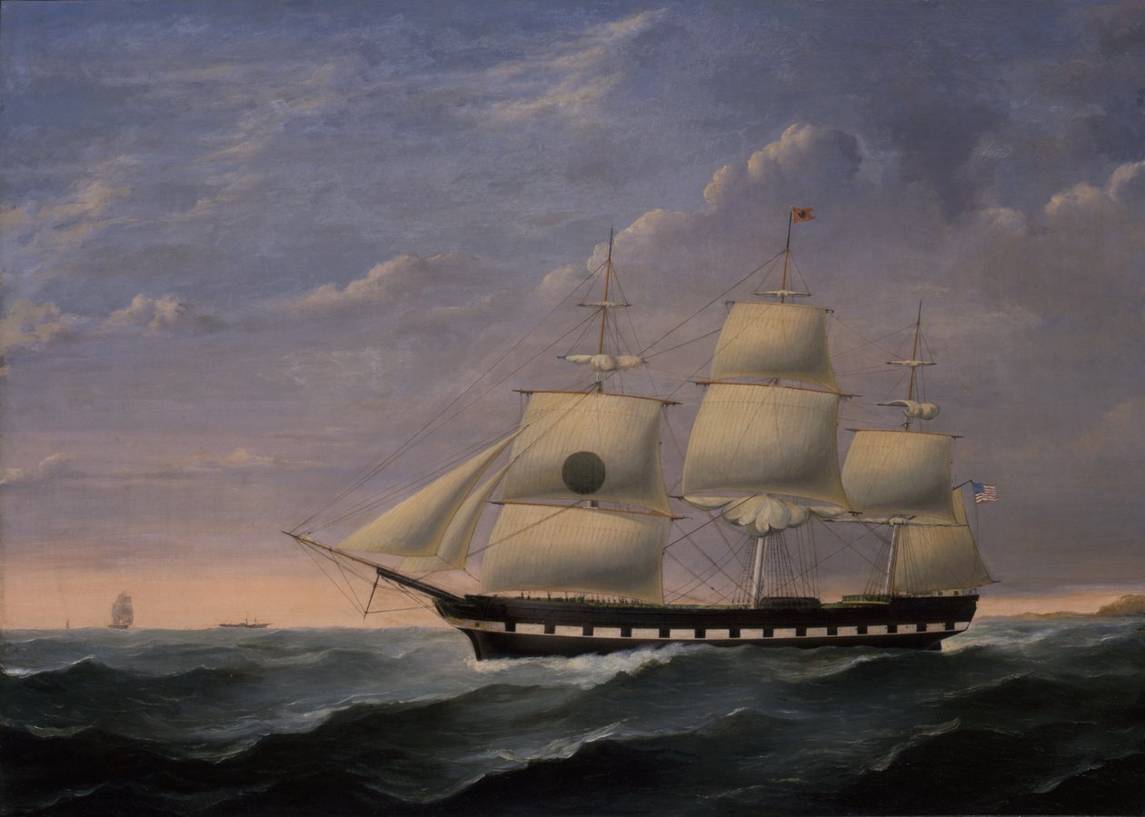 大西部，1852年。 作者 威廉·马什