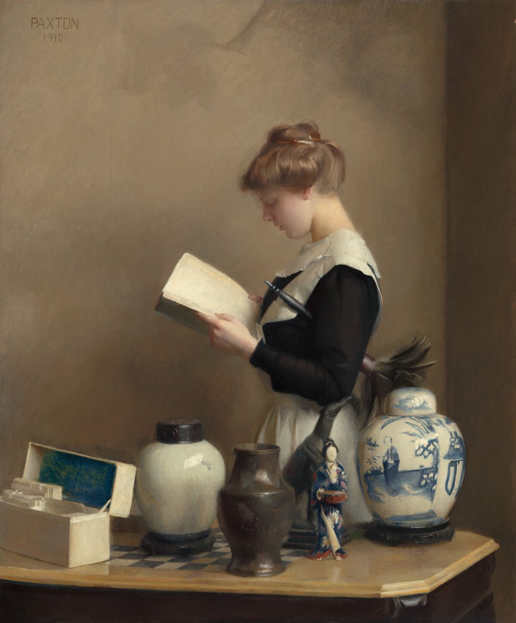 家庭女佣》，1910年。 作者 威廉·麦格雷戈·帕克斯顿