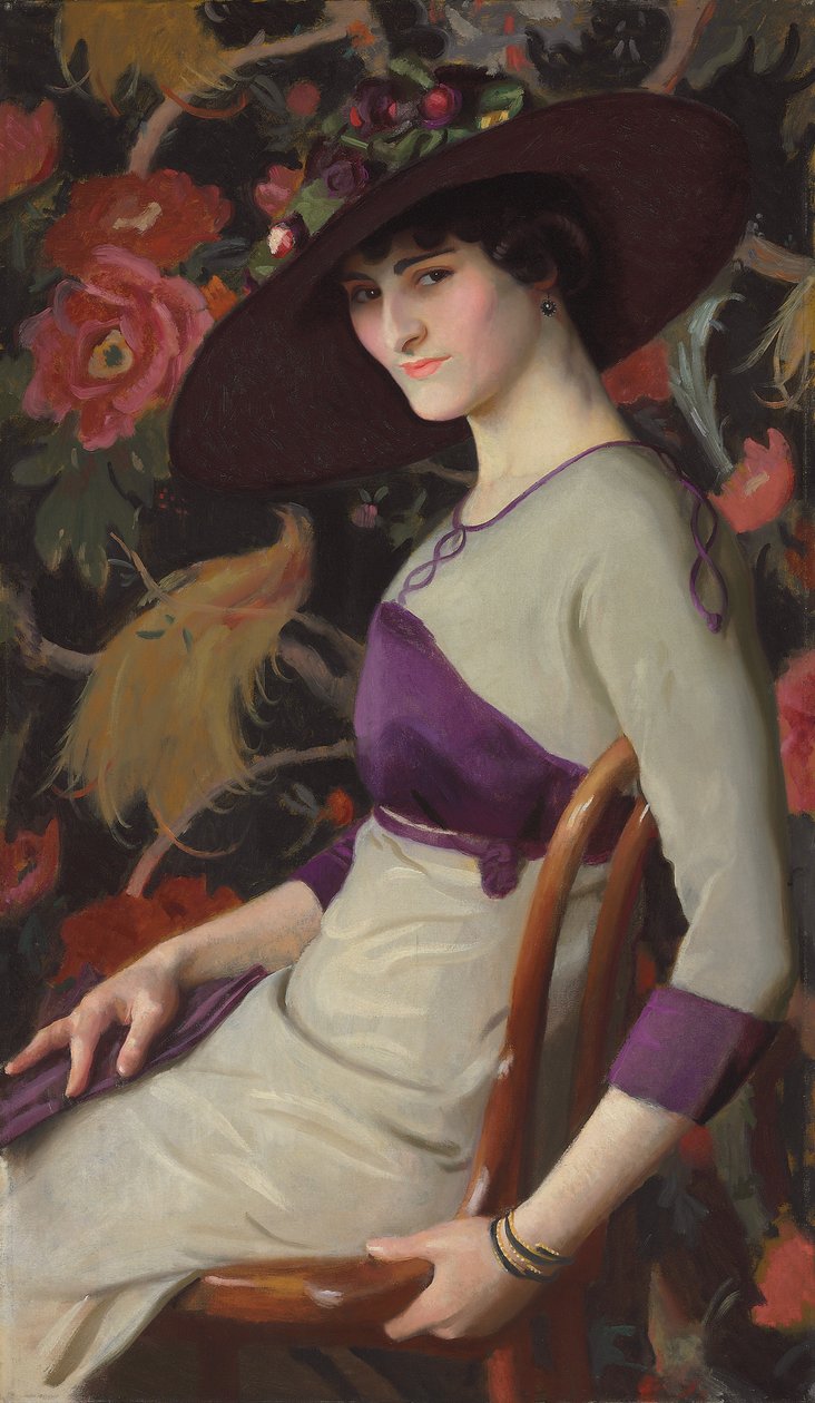 俄国人； La Russe（布面油画） 作者 威廉·麦格雷戈·帕克斯顿