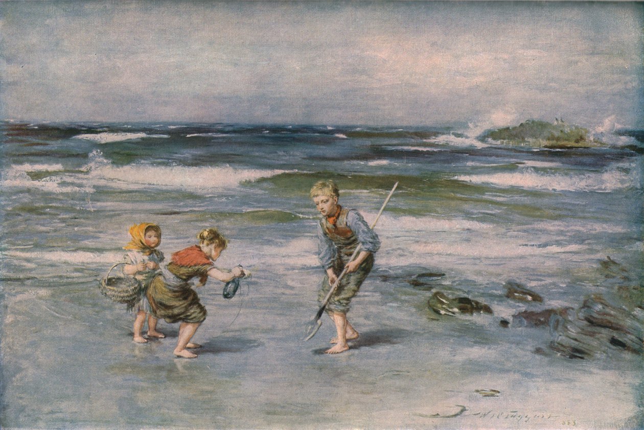 《海上的讯息》，1883年，c1930年。 作者 威廉·麦克塔格特