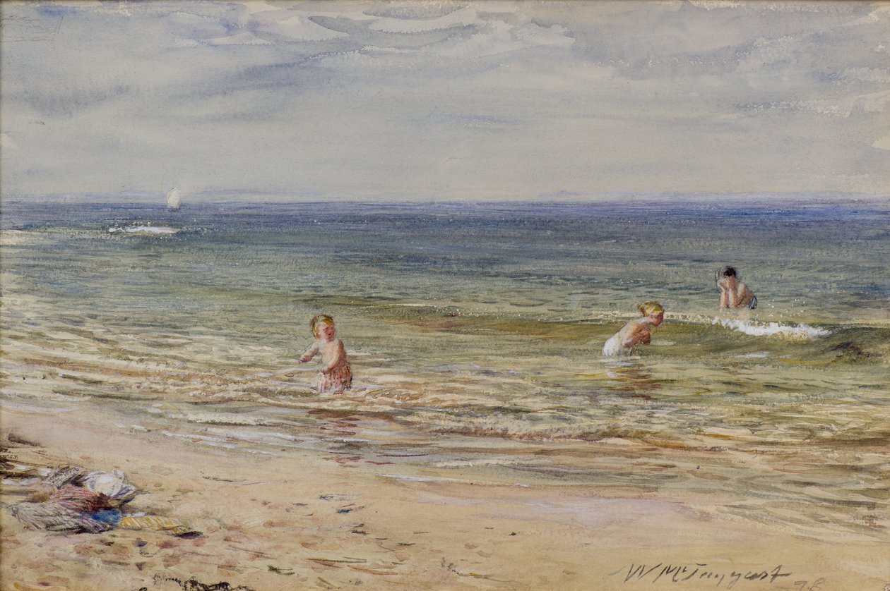 Girl Bathers 作者 威廉·麦克塔格特