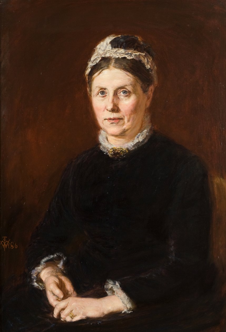凯瑟琳·尼科尔（James Guthrie）Orchar夫人（1820-1916） 作者 威廉·麦克塔格特