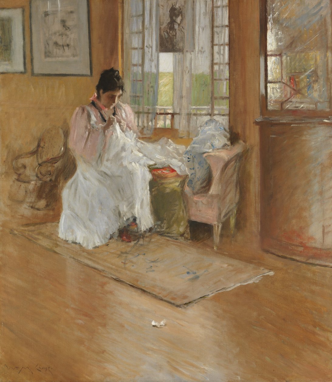 对于小家伙， 1896年。 作者 威廉·梅里特·蔡斯