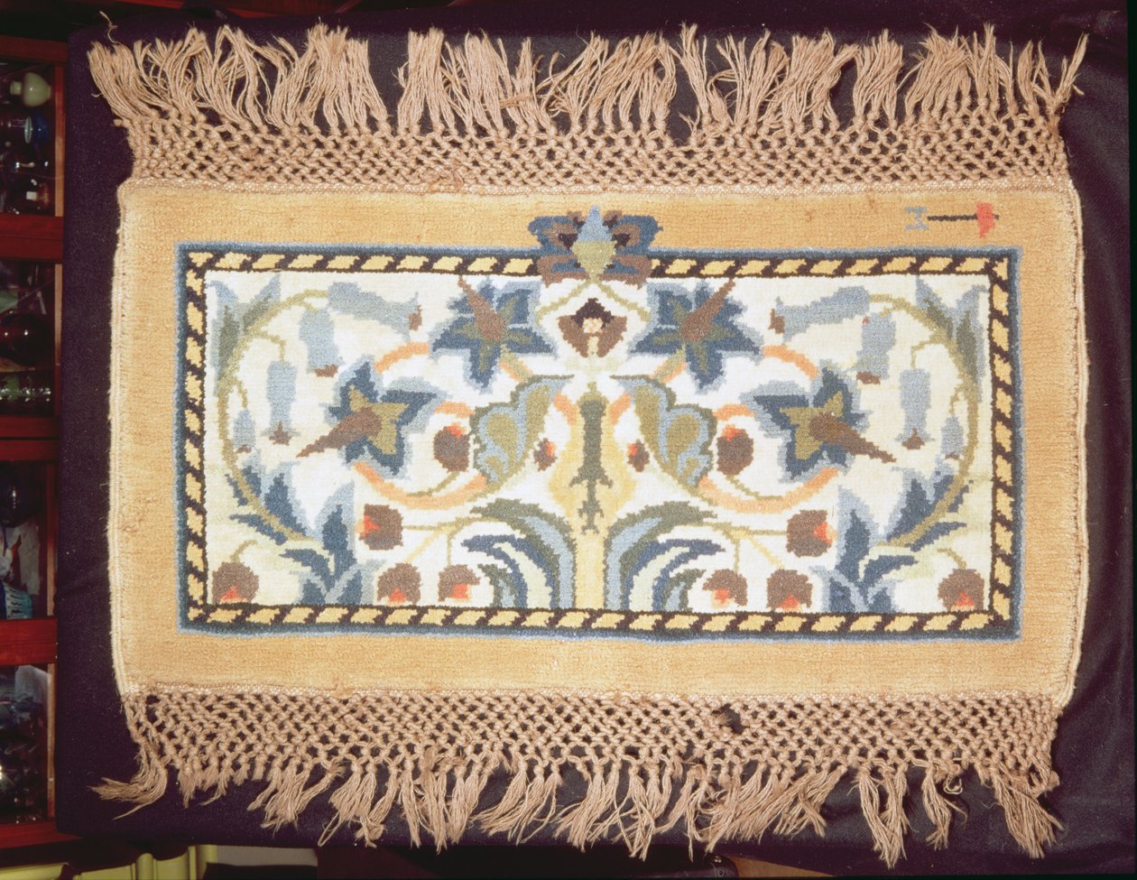 &39;Hammersmith Rug&39;，第1880页（羊毛） 作者 威廉·莫里斯