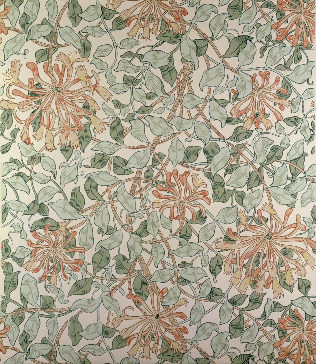 &39;金银花II&39;设计 作者 威廉·莫里斯