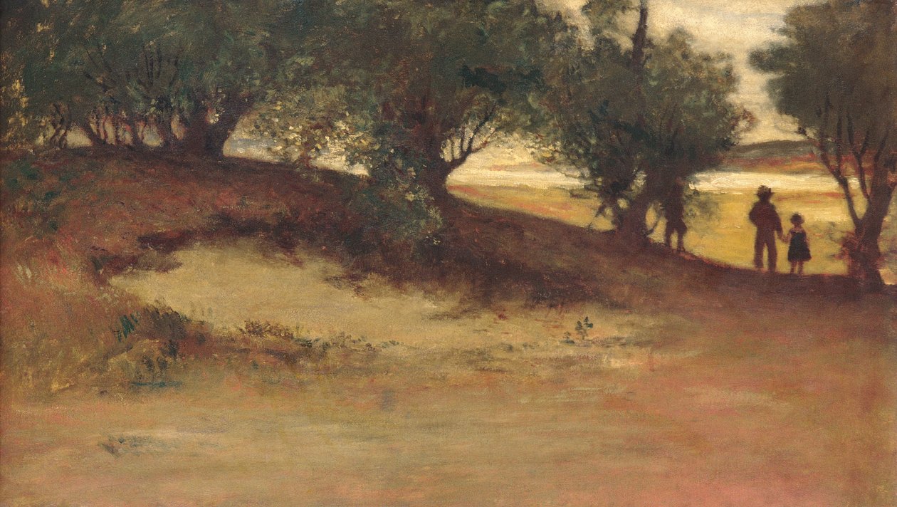 柳树的沙洲，木兰，1877年 作者 威廉·莫里斯