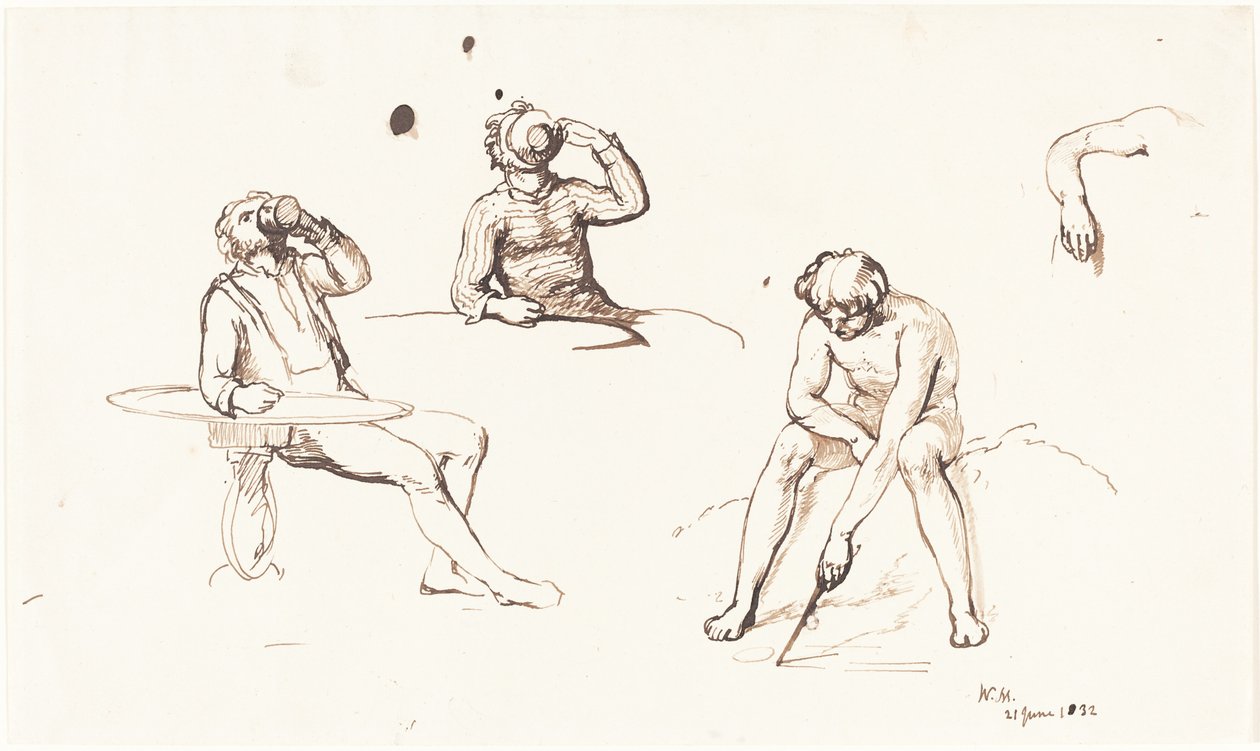 图表研究 作者 威廉·穆雷迪（William Mulready）