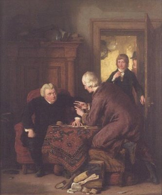 惠斯顿之争 作者 威廉·穆雷迪（William Mulready）