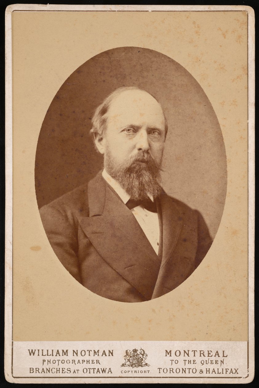 奥斯尼尔-查尔斯-马什的肖像，1831-1879年，约1875年。 作者 威廉·诺特曼