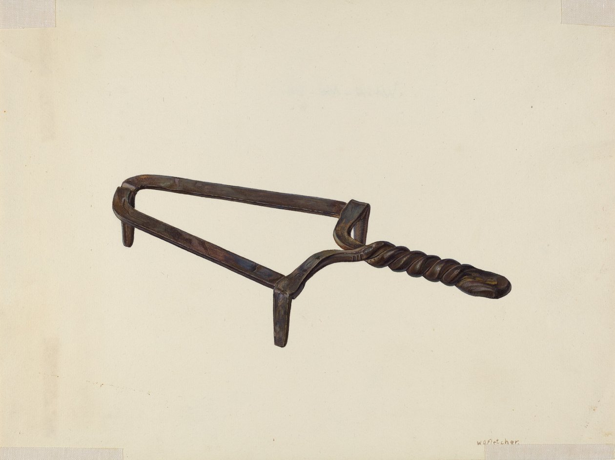 三角板，约1939年。 作者 威廉·O·弗莱彻