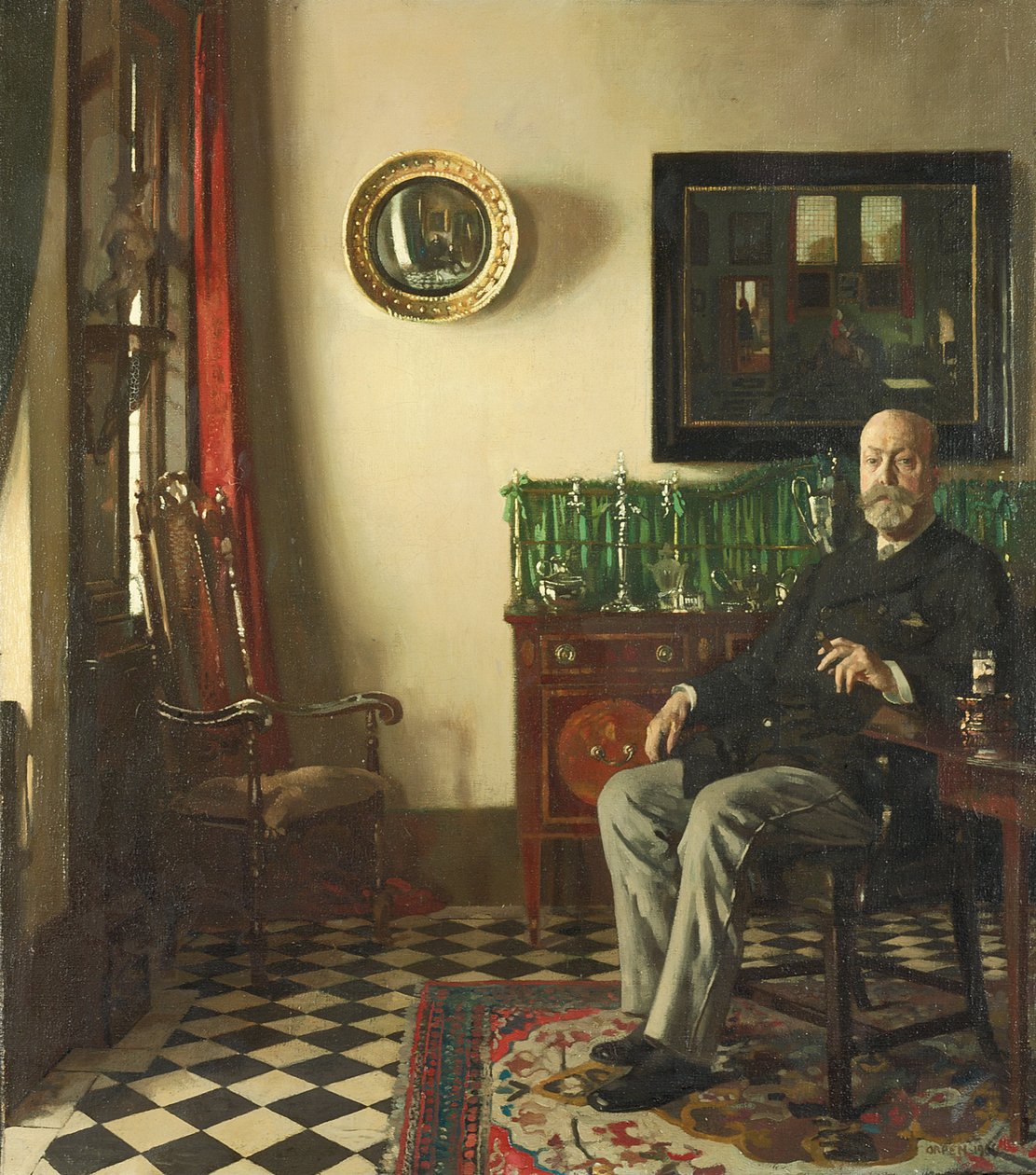 刘易斯·托马林（1909） 作者 威廉·奥彭