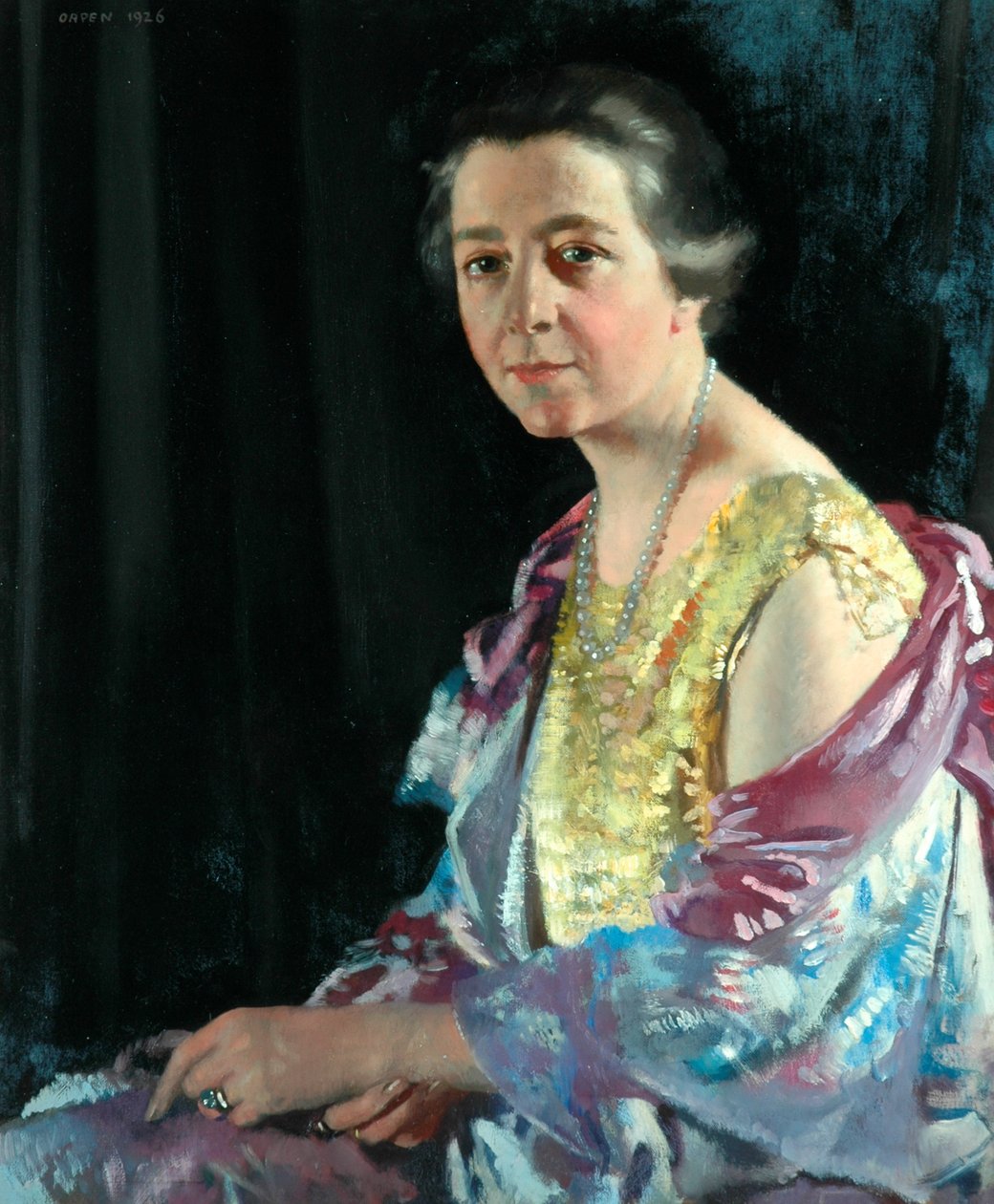 托马斯豪沃斯夫人，1926年 作者 威廉·奥彭