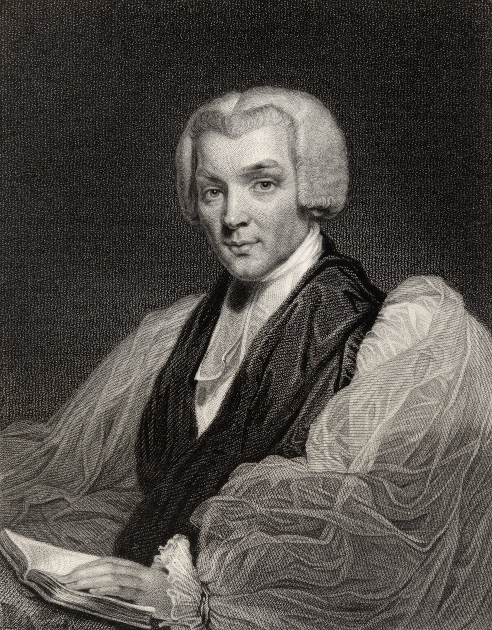 William Holley，由W. Holl雕刻，来自&39;国家肖像画廊，第二卷&39;，出版于1835年（版） 作者 威廉·欧文