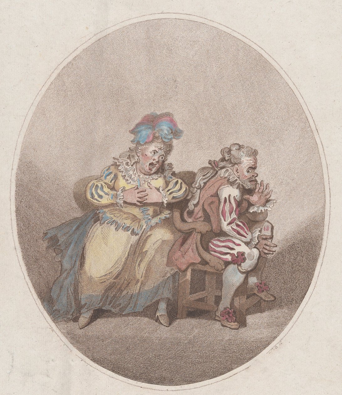 Duenna & Little Isaac，1784年4月1日。 作者 威廉·保莱特·凯里