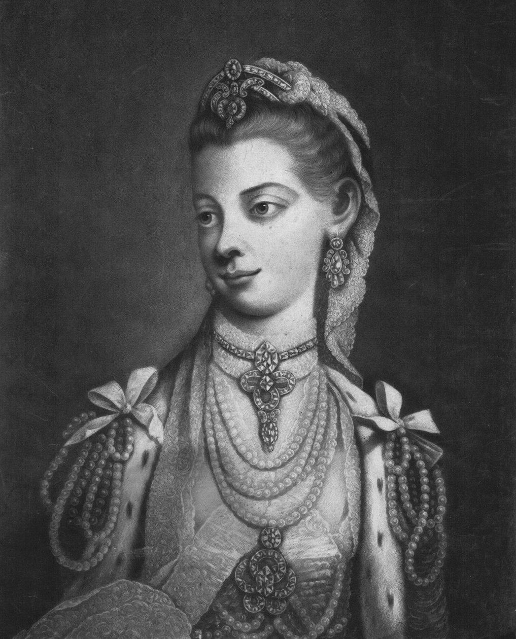 1762年，英国最出色的Charlotte下夏洛特女王 作者 威廉·佩特