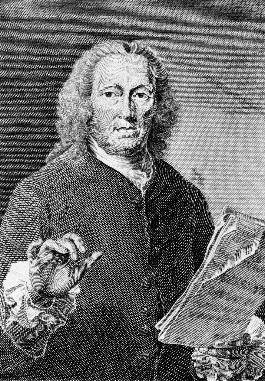 Richard Leveridge，1760（mezzotint） 作者 威廉·佩特