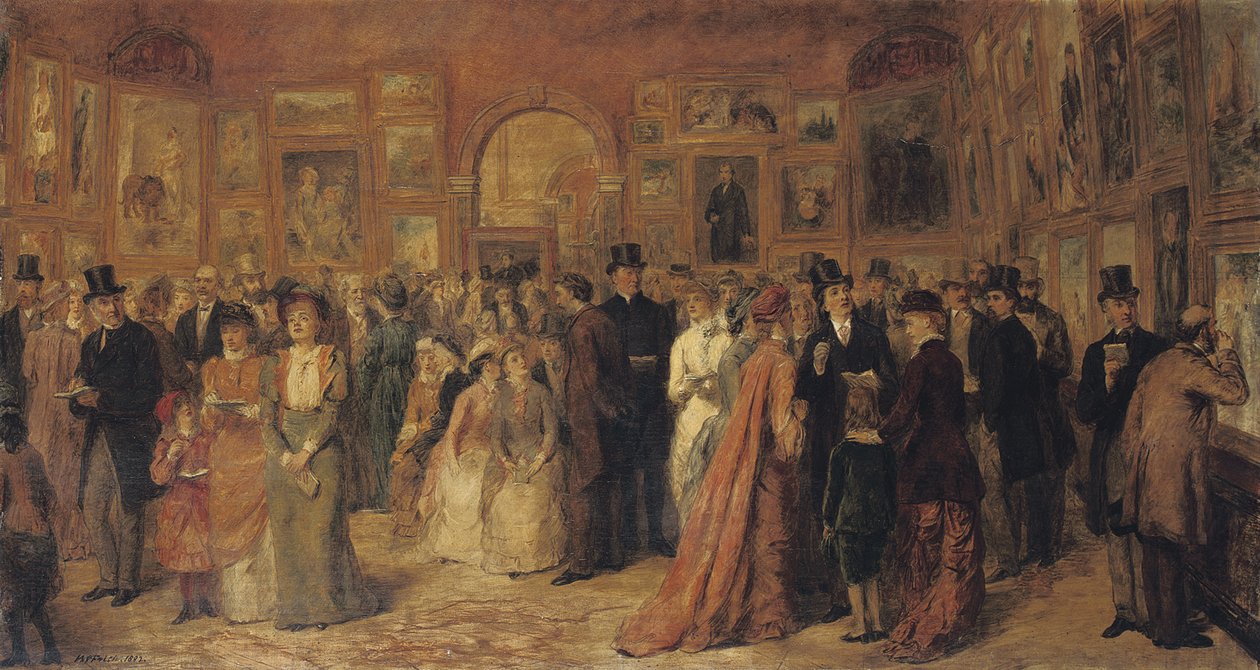 私人视角，1881年，1882年 作者 威廉·鲍威尔·弗里斯