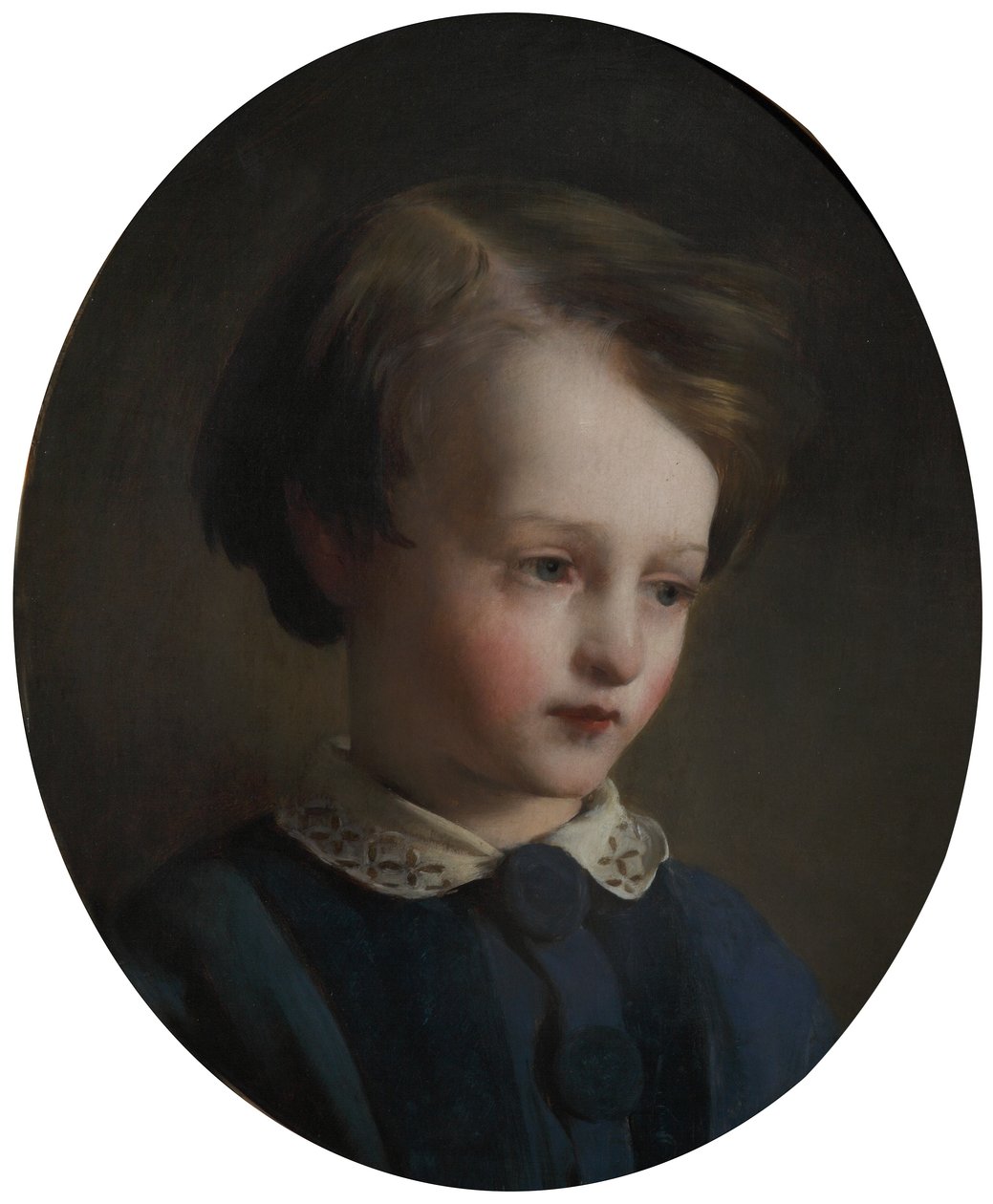 一个男孩的肖像，1862-65 作者 威廉·奎勒·奥查德森