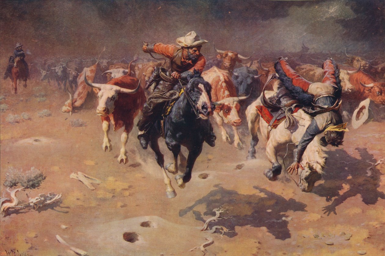 踩踏事件，c1912，c1915 作者 威廉·罗宾逊·利
