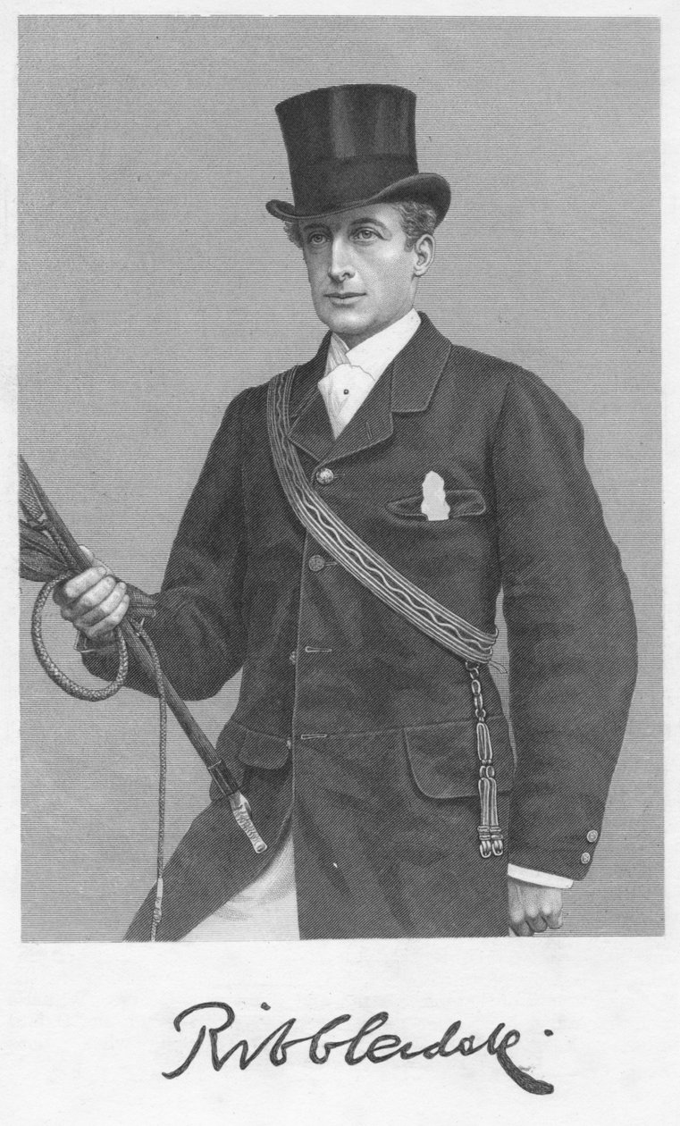 Ribblesdale，1893年。 作者 威廉·罗夫