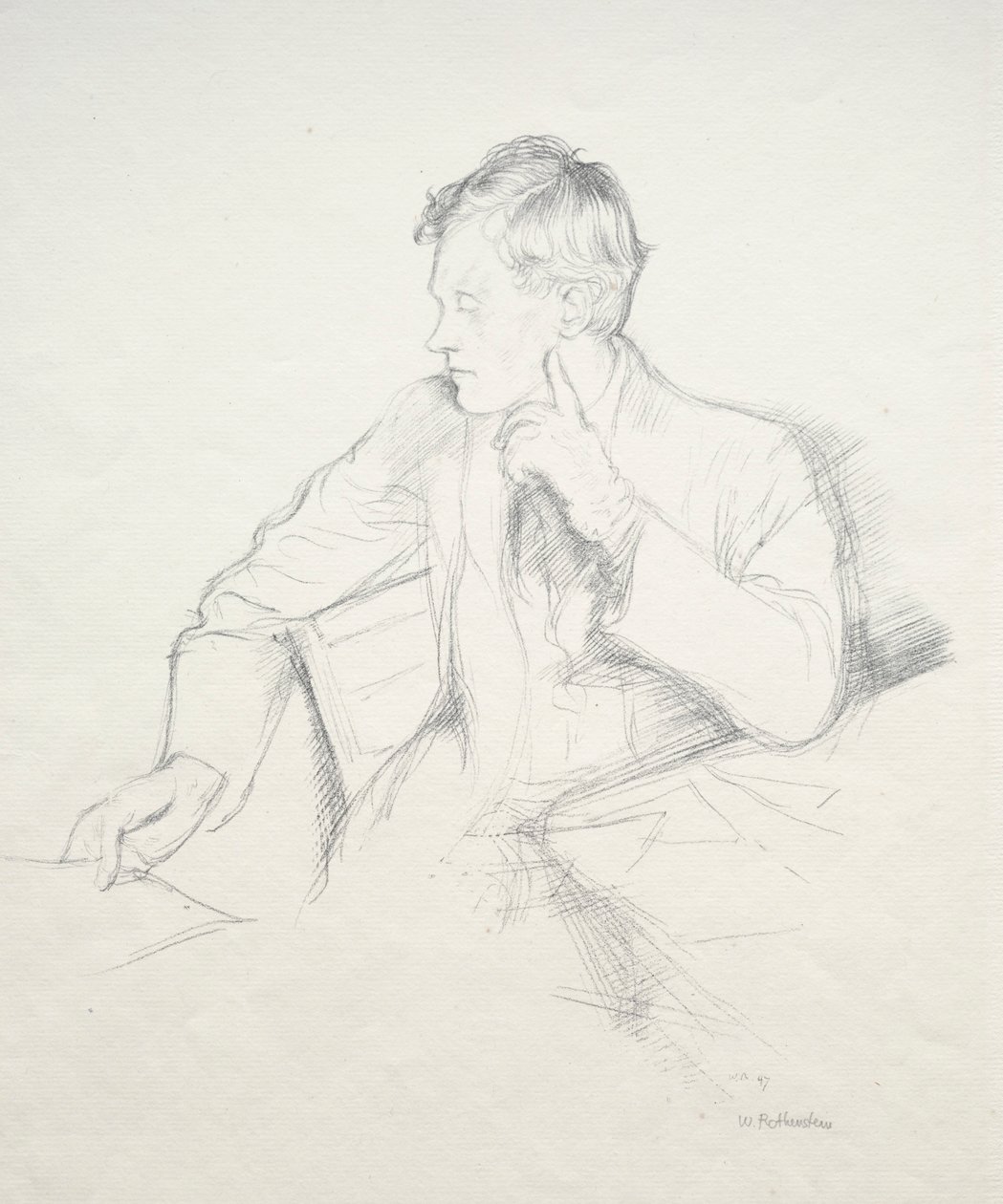 查尔斯·海兹伍德·香农（Charles Hazelwood Shannon），1897年。 作者 威廉·罗森斯坦