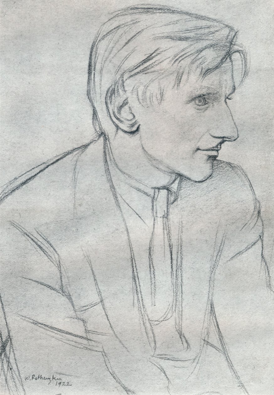 Edmund Charles Blunden 1896-1974 作者 威廉·罗森斯坦