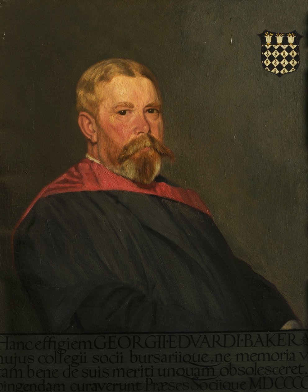 George Edward Baker (oil on canvas) 作者 威廉·罗森斯坦