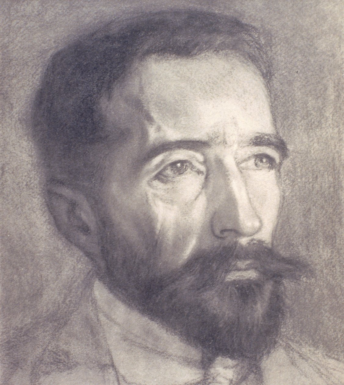 约瑟夫·康拉德肖像（1857-1924）（平版印刷） 作者 威廉·罗森斯坦
