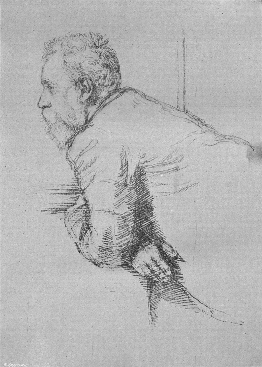 威廉·欧内斯特·亨利（William Ernest Henley），1897年，1903年 作者 威廉·罗森斯坦