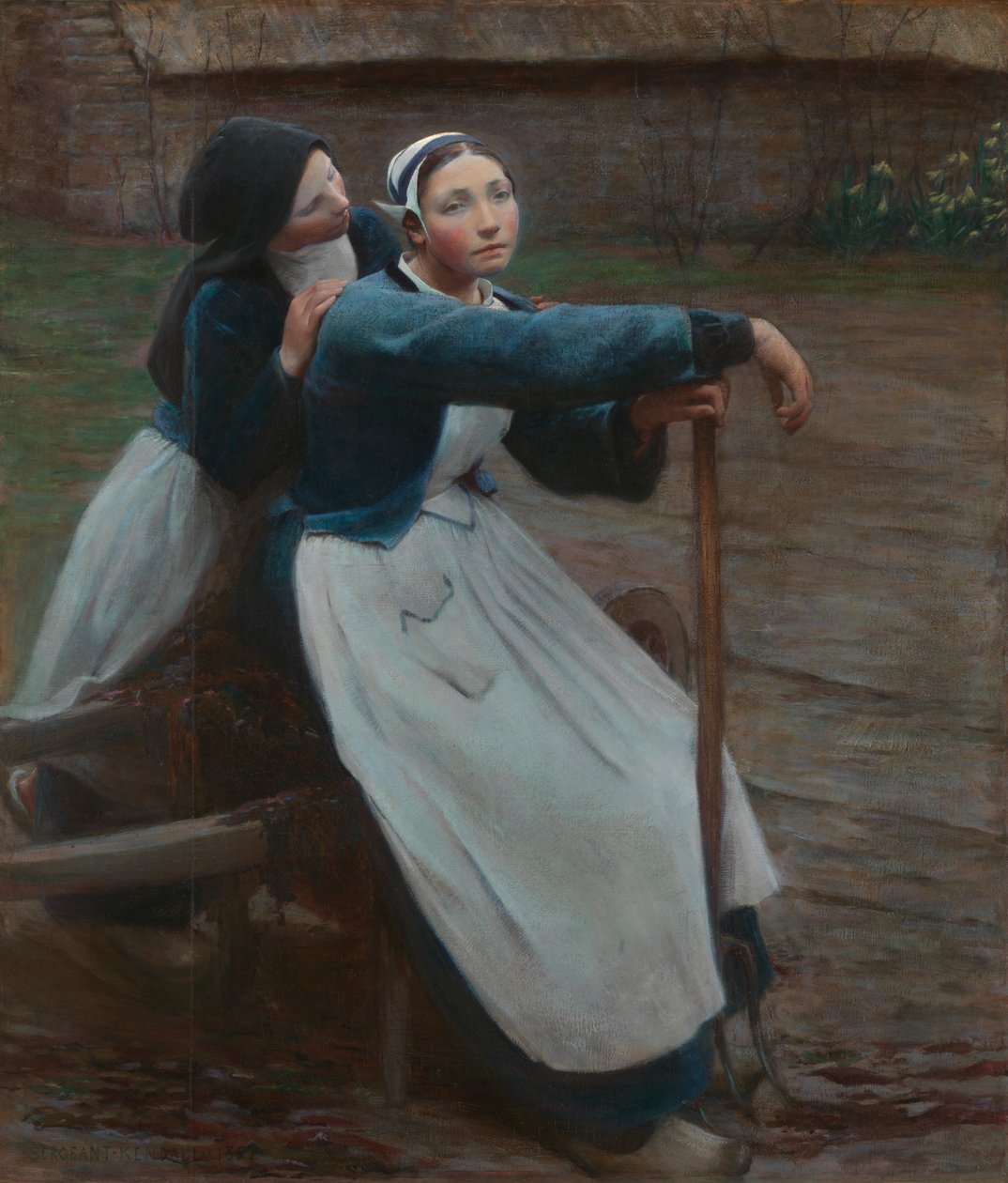 欲望，1892年。 作者 威廉·肯德尔·肯德尔