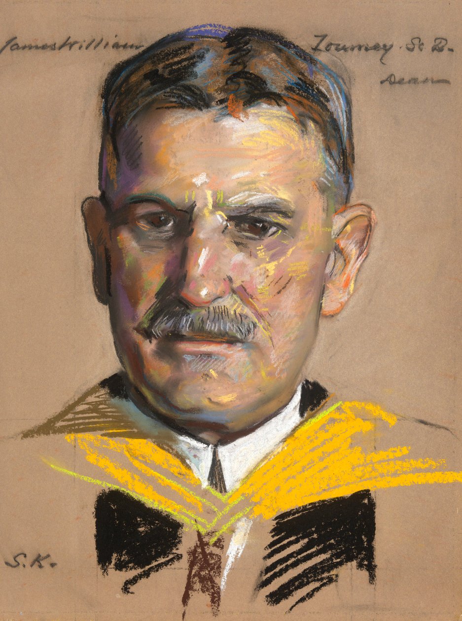 James W. Toumey - 林学院院长 1919-1922 作者 威廉·肯德尔·肯德尔