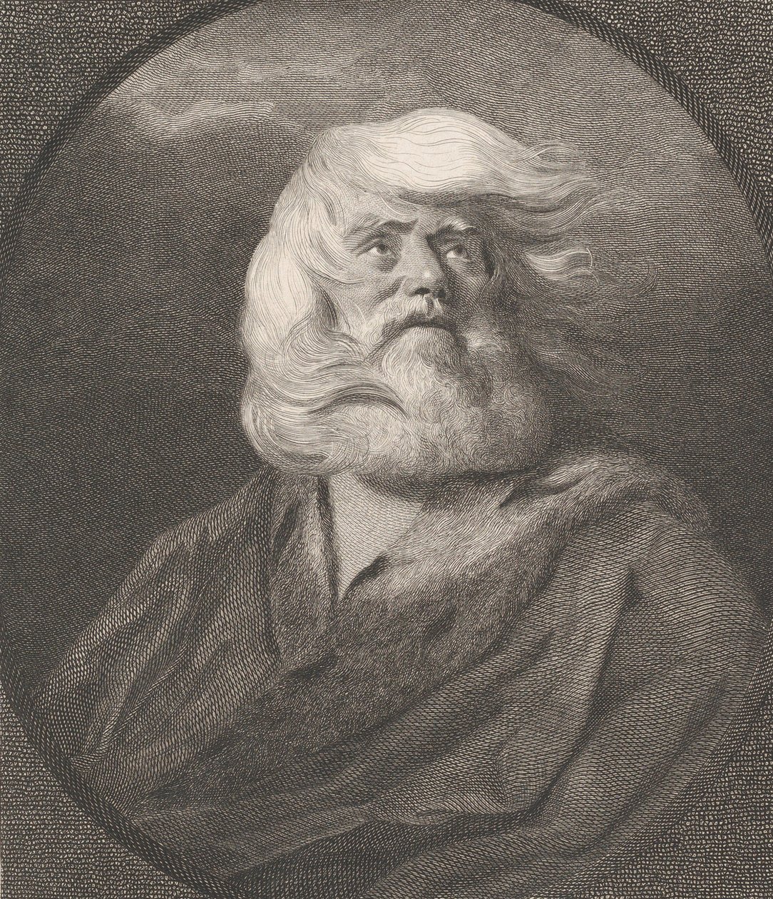 李尔王》，1783年。 作者 威廉·夏普