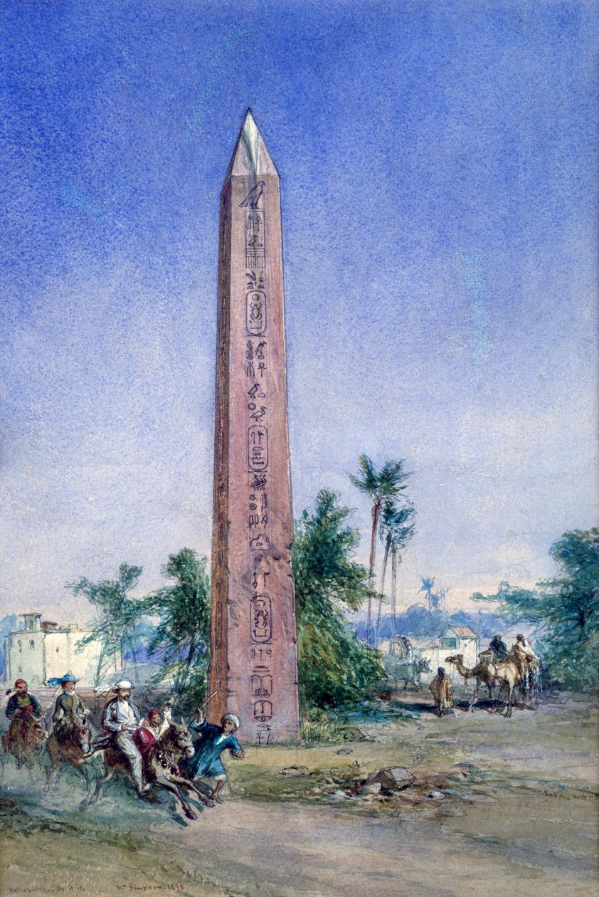 赫利奥波利斯，1878年 作者 威廉·克里米亚·辛普森