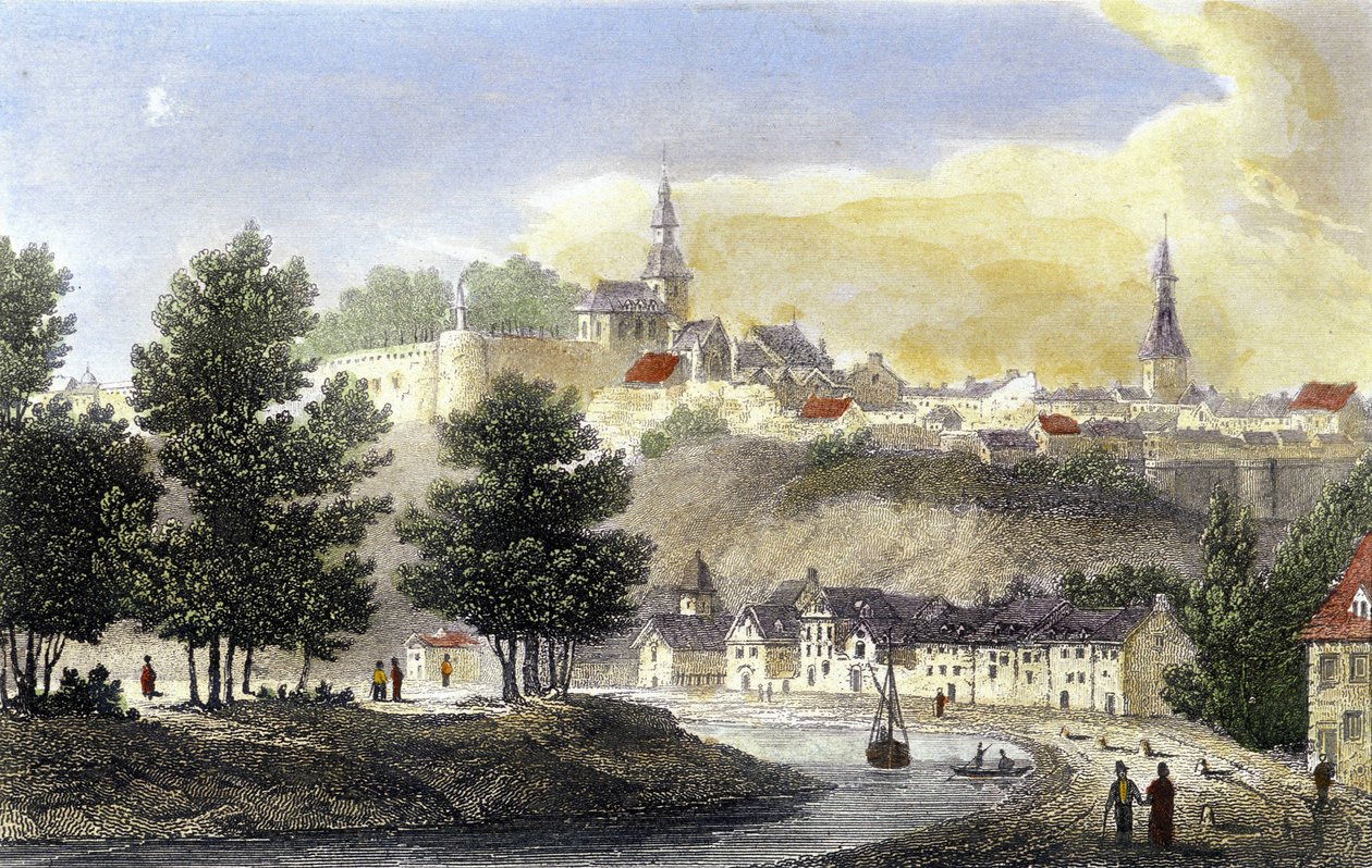 迪南博物馆（Museum of Dinan）保存的斯凯尔顿（19 世纪）的迪南（Cote d
