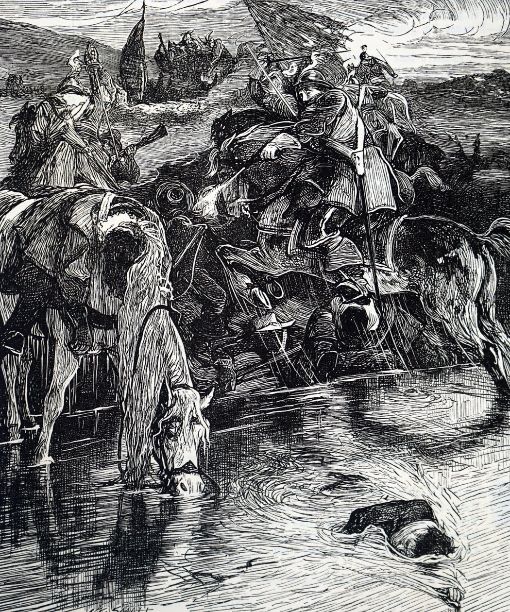 A scene from the English Civil War. 作者 威廉·斯莫特