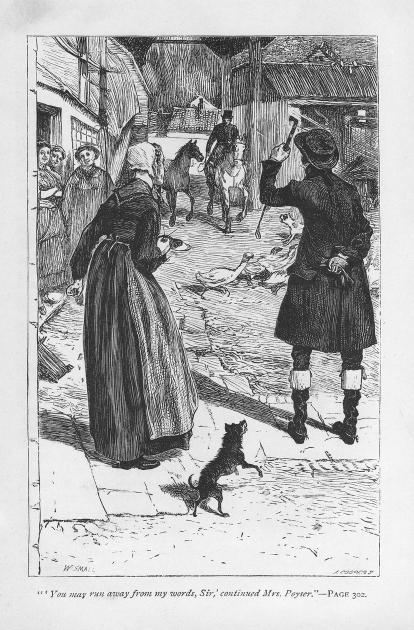 Mrs Poyser, wife of Hetty Sorrel