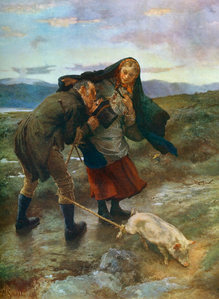 最后一场比赛，1887年，1912年。 作者 威廉·斯莫特