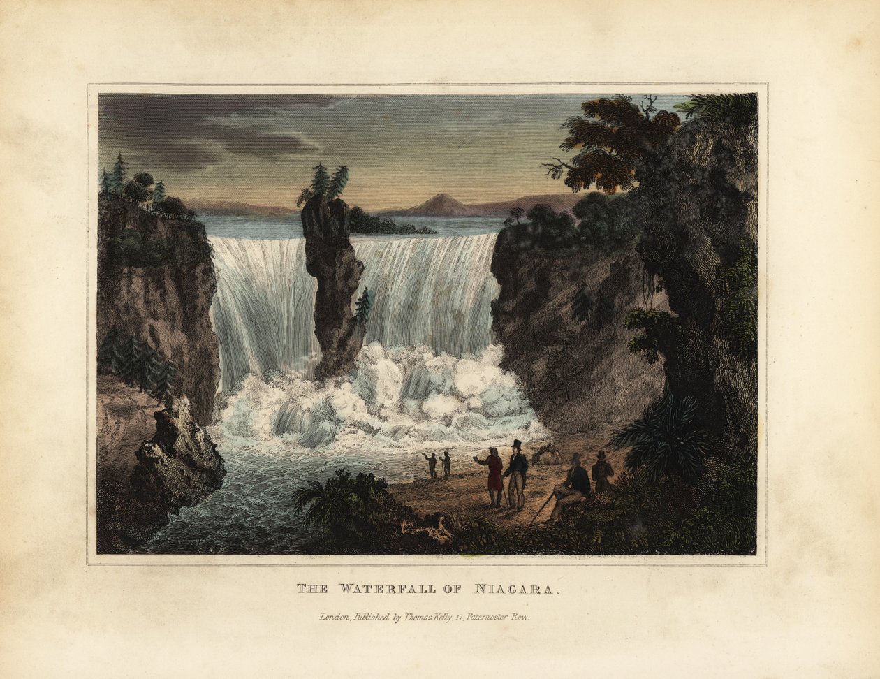 The Waterfall of Niagara 作者 威廉·斯梅利