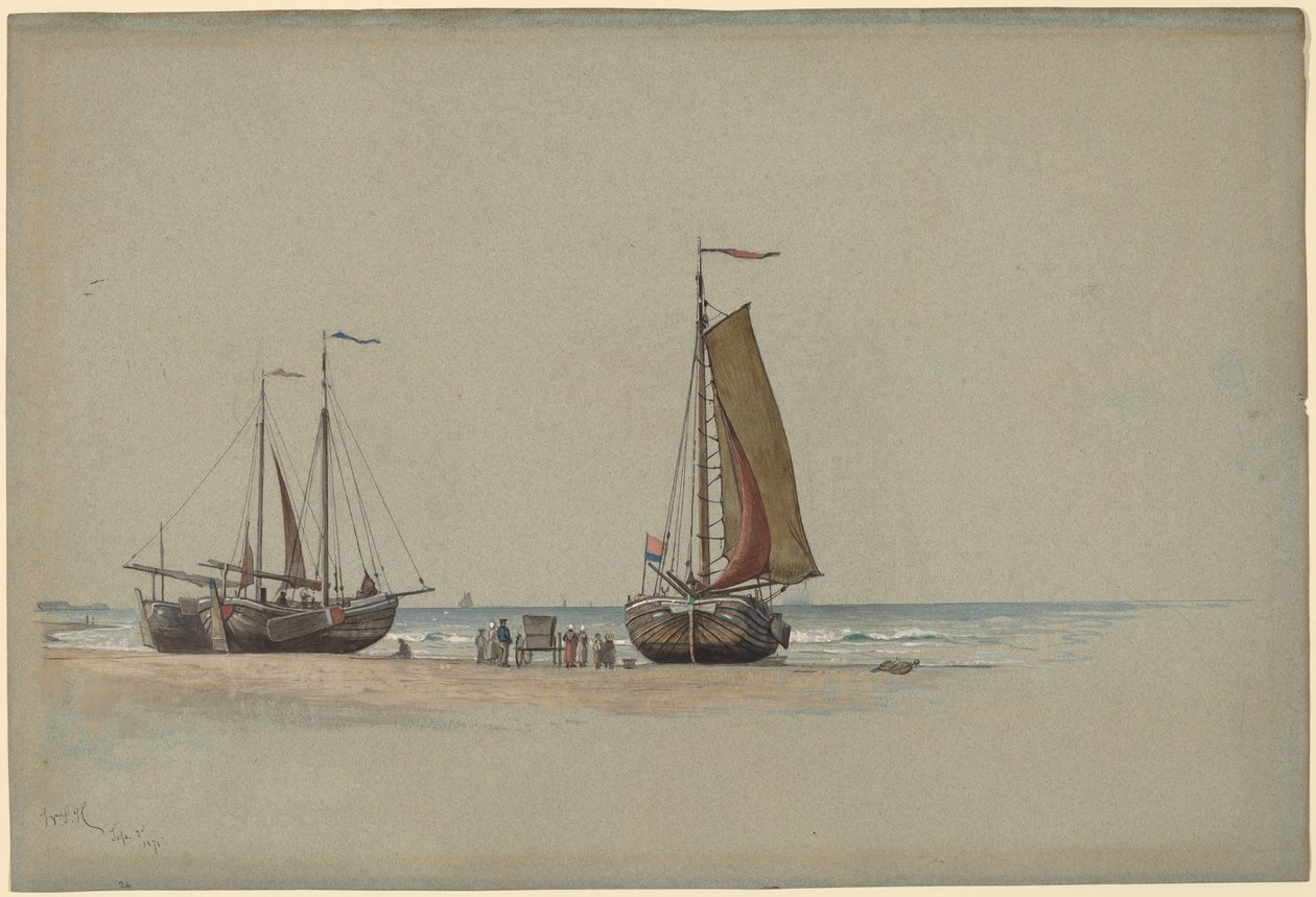Blankenberge No.3 作者 威廉·斯坦利·哈瑟尔汀