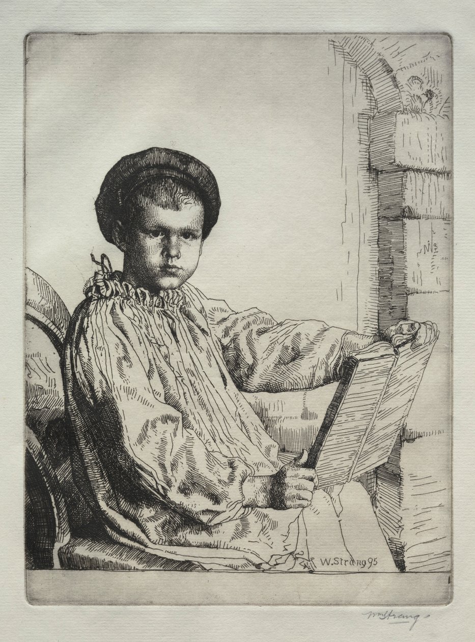 戴维·斯特朗（David R.Strang），1895年。 作者 威廉·斯特兰德